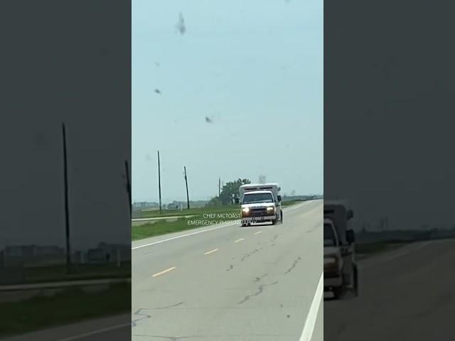 Ambulance in Regina Responding