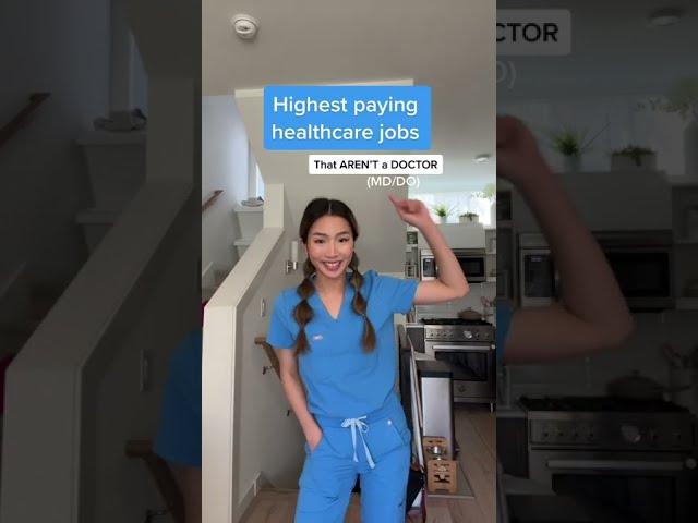 HIGHEST PAID HEALTHCARE WORKERS  (that aren't medical doctors) #shorts