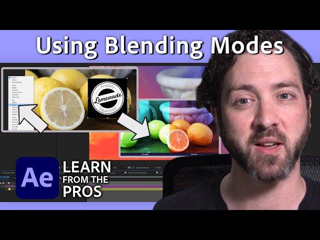 How to Use Blending Modes in Adobe After Effects | Tutorial w/ School of Motion | Adobe Video