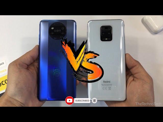 Poco X3 pro vs Redmi note 9 pro | Speed Test, Camera comparison