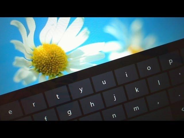 Windows 8 on-screen keyboard - Is it any use?