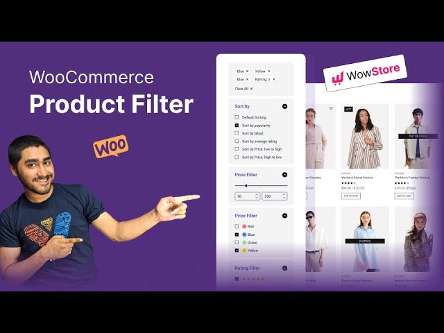 How to Add Product Filter in WooCommerce Shop Page | WowStore | WPXPO