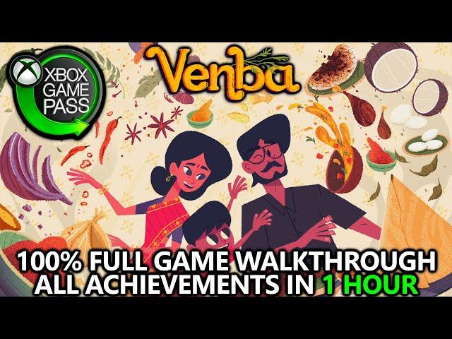 Venba - 100% Full Game Walkthrough - All Achievements and Perfect Recipes (Xbox Game Pass)