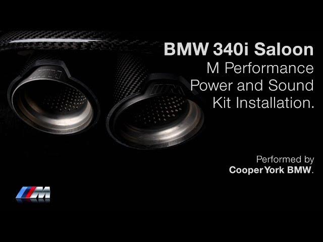 Add 34HP to your BMW 340i - Power & Sound Kit Installation at BMW York.