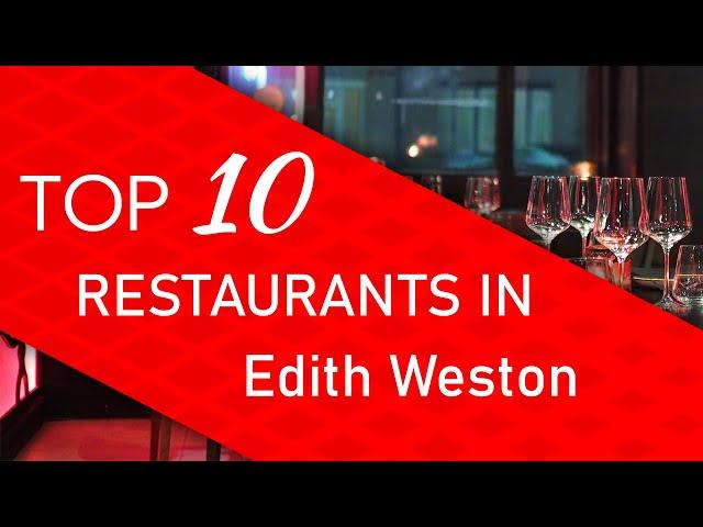 Top 10 best Restaurants in Edith Weston, United Kingdom