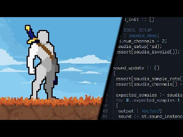 Programming an entire game from scratch