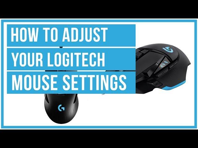 How To Adjust Your Logitech Mouse DPI And Settings - Full Tutorial