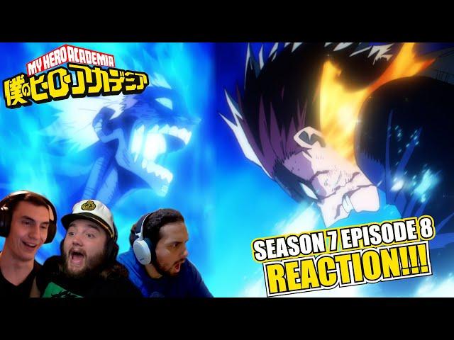 Toya vs Shoto | My Hero Academia Season 7 Episode 8 REACTION!!!