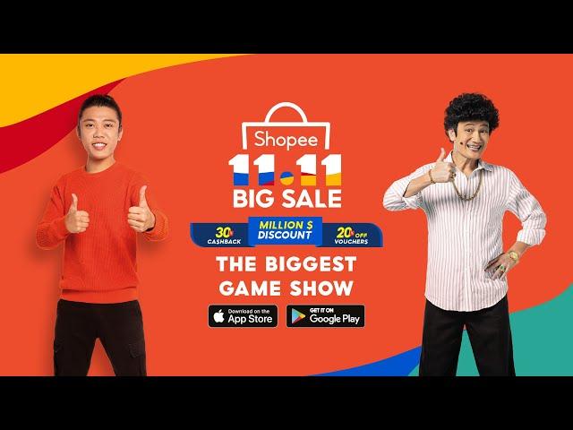 Shopee Live In-App 11.11 The BIGGEST Game Show