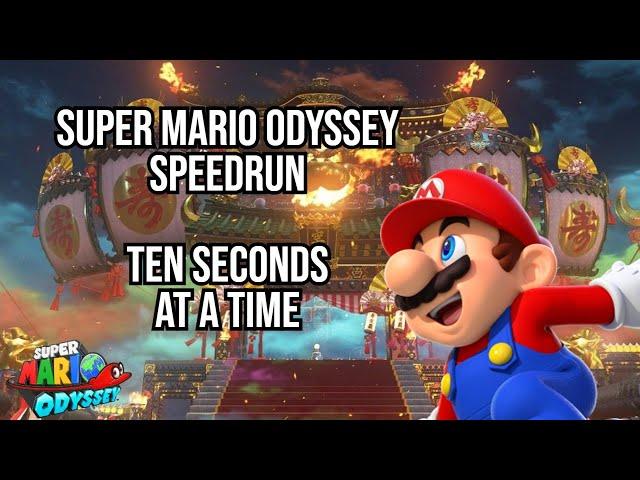 Everyday, Speedrunning Super Mario Odyssey 10 Seconds at a Time | Part 501