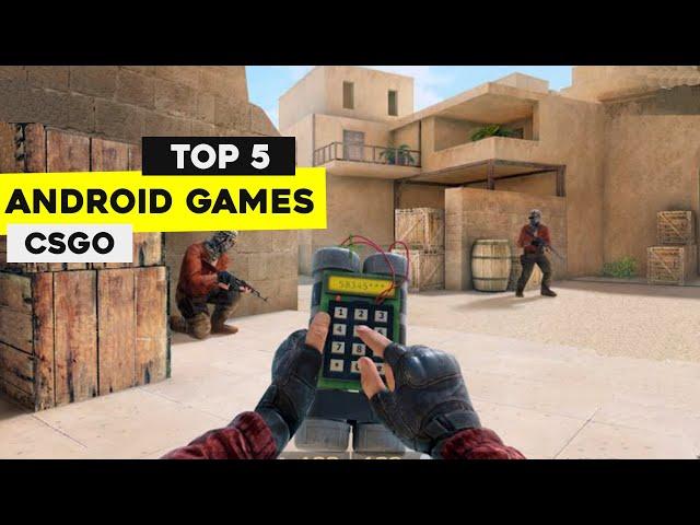 Top 5 CSGO like Games For Android 2021 - Free High Graphics FPS games - [New + Updated]