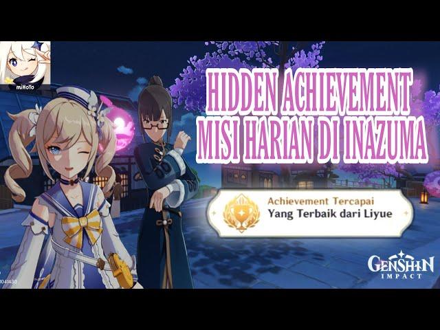 Hidden Achievement Misi Harian Di Inazuma - Genshin Impact Guide