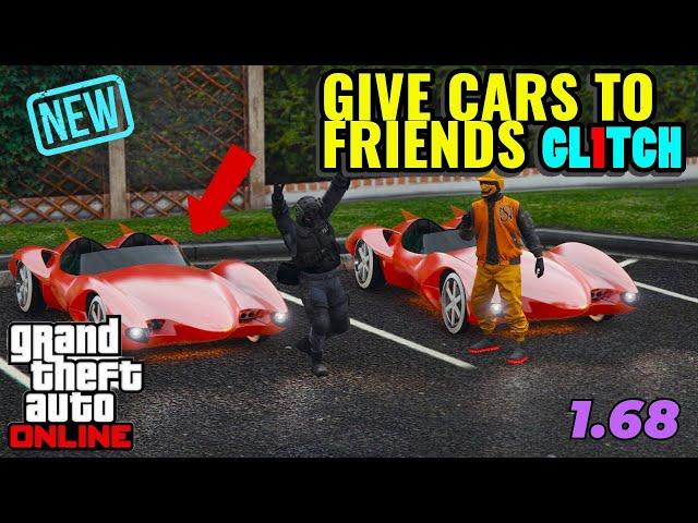 NEW GIVE CARS TO FRIENDS (GCTF) GLITCH IN GTA 5 ONLINE!