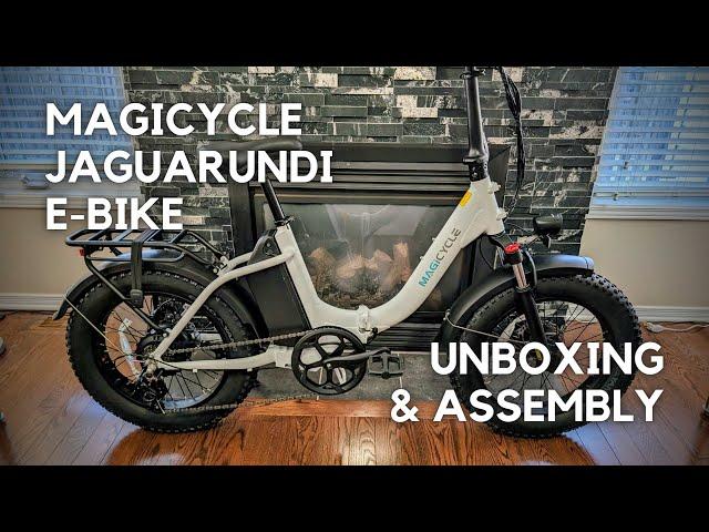 Magicycle Jaguarundi Folding E-Bike  Unboxing & Assembly