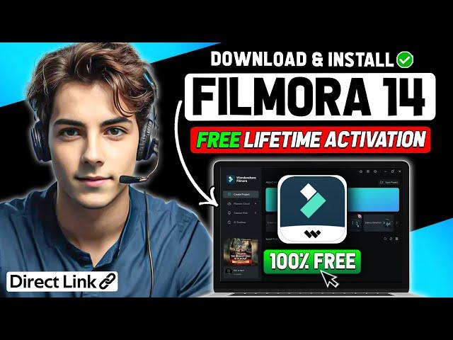 How to Download & Install Wondershare Filmora For FREE (2024) 100% Legal - No Crack