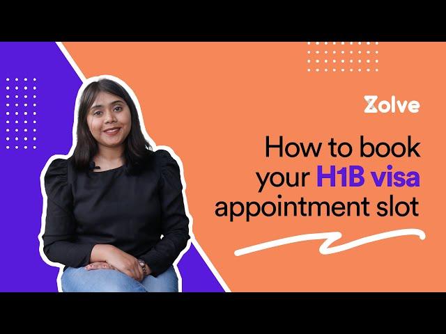 How to book your H1B visa appointment slot? #H1bvisa