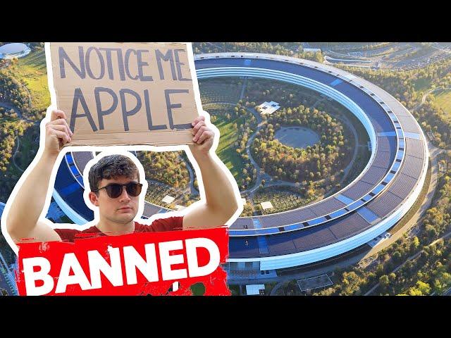 Apple BANS Us From Visiting Apple HQ (Apple Spaceship)