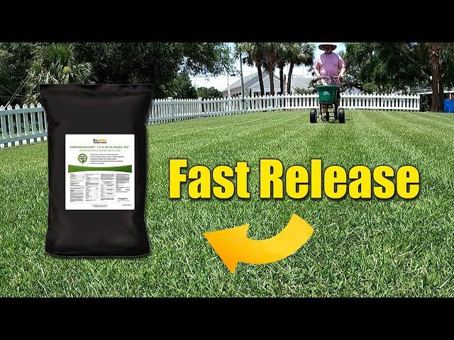 FAST Release Summer Lawn Fertilizer - When to Use