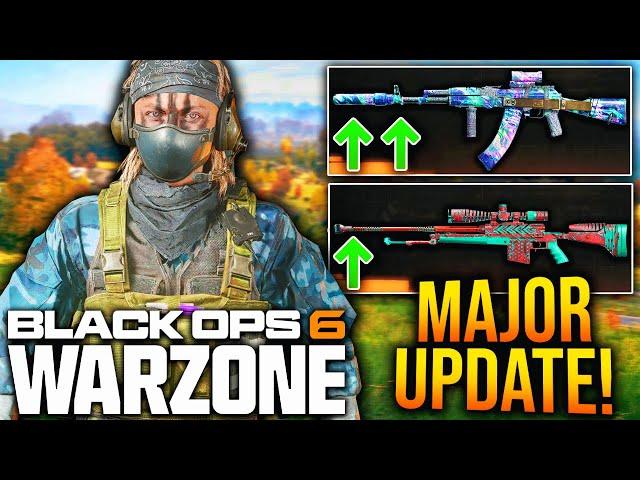 WARZONE: Massive WEAPON CHANGES Revealed! NEW UPDATE COMPLETELY CHANGES The META (BO6 Weapon Update)