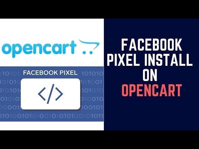 How to add Facebook conversion tracking pixels code to OpenCart(CMS) store