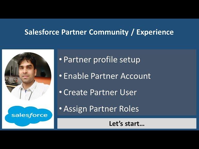 Salesforce Partner Community / Experience Cloud Setup Demo