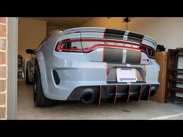 2021 Hellcat Redeye Charger gets new mod (DIY install of Carven 5" exhaust tips)