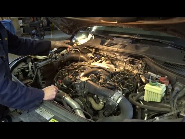 How to change oil in a Touareg TDI