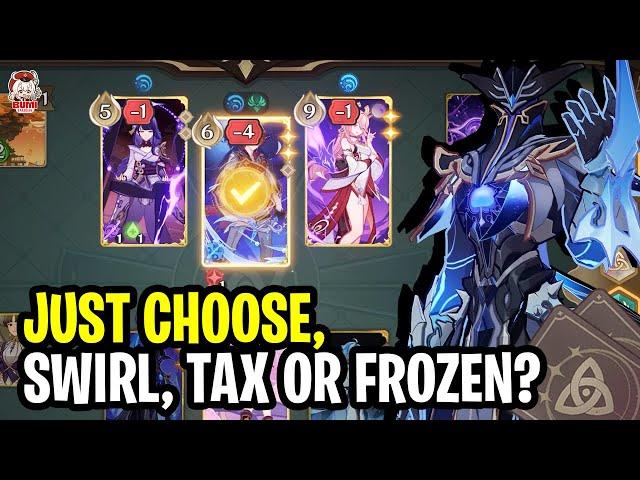 It's Swirl, Freeze & Tax Deck ! | Genshin TCG