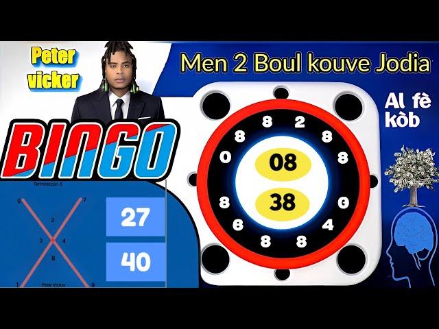 Boul Koukou Kraze Bank Tiraj Midi 30 Nov 2024 An al fè kòb Loto4 Maryaj Garanti Peter Vicker Frape