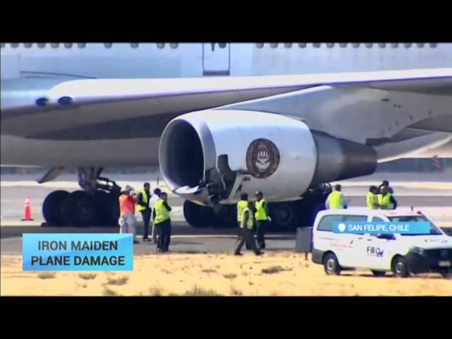 Iron Maiden Plane Accident: 'Ed Force One’ collides with truck at Chilean airport