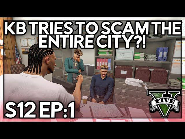 Episode 1: KB Tries To Scam The Entire City?! | GTA RP | GWRP V1