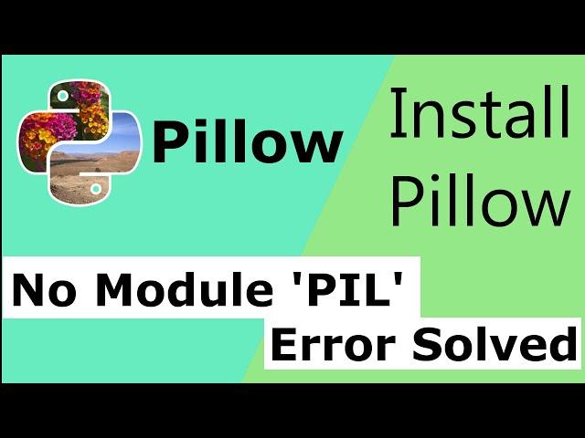 How to Install Pillow | PIL Module | pip install Pillow | Python | Yoo The Best |