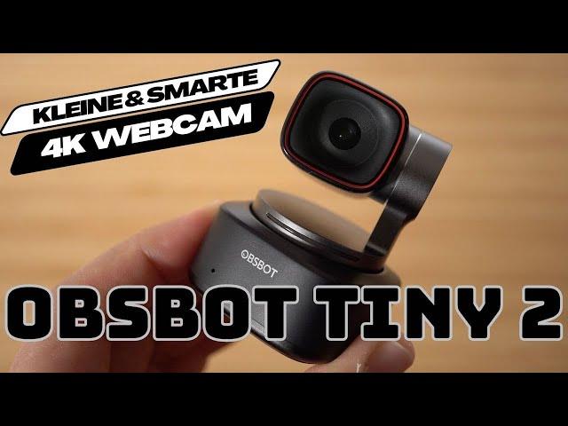 OBSBOT Tiny 2 die smarte 4K AI Webcam