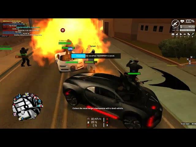 MTA SA (GTA San Andreas Online) Gameplay - SAUR - HD