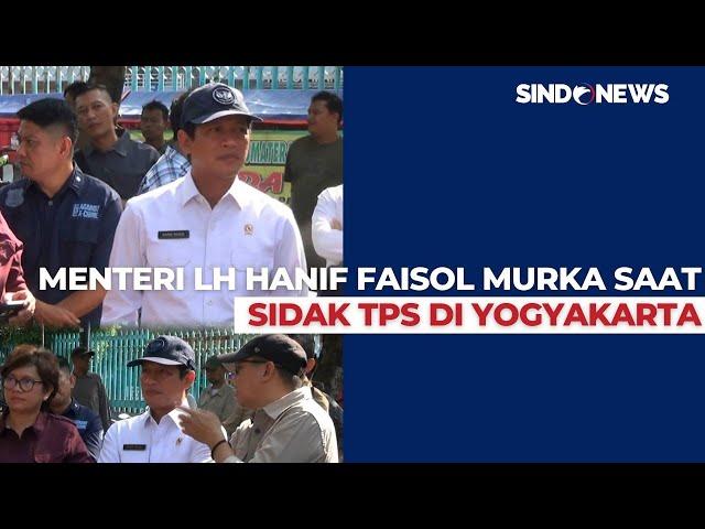 Menteri LH Hanif Faisol Labrak Pemkot Yogyakarta, Sebut Tak Serius Atasi Permasalahan Sampah