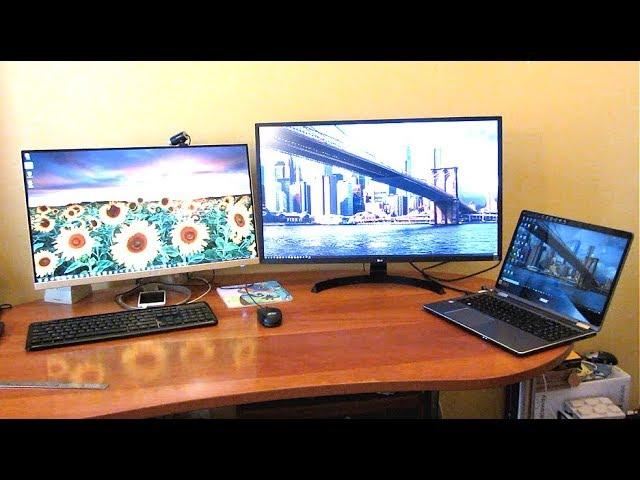 Compare Screen Real Estate | 2K and 4K Monitor | 27" vs 32" vs 1080 FHD | 2160 vs 1440 Resolution