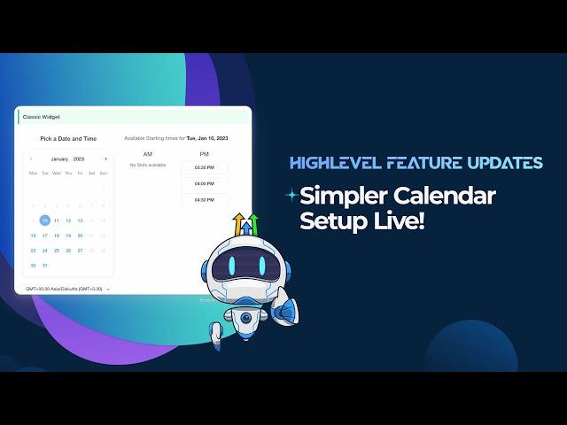Simpler Calendar Setup Live!