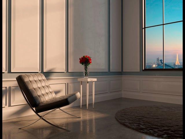 Time lapse - Modeling Barcelona Chair [3ds Max]