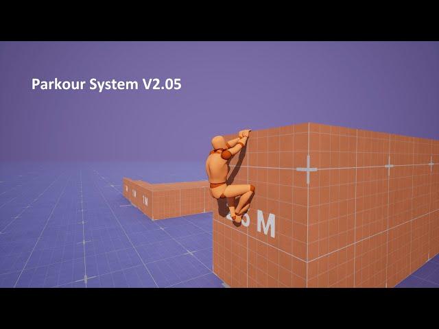 Unreal Engine 5 Parkour System V.2.05 Intro (Game Animation Sample)