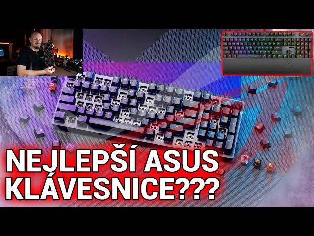 Nejlepší klávesnice od ASUS - ROG Scope II 96