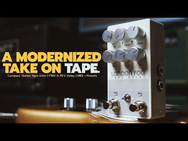 The perfect modern take on tape echo? | Coffee Shop Pedals London Fog Stereo Tape Delay