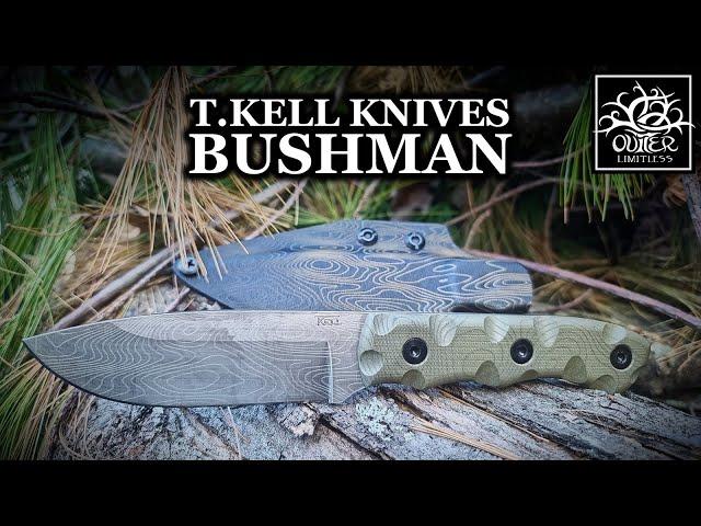 T.Kell Knives Bushman: Tactical Design with Compact EDC Styling!