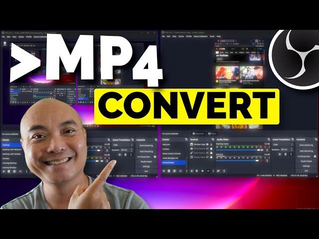 OBS Convert MKV To MP4! (OBS Remux Recordings) | OBS Tutorial