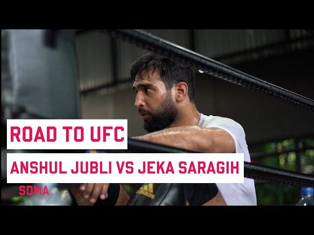 Anshul Jubli prepares for Road to UFC final against Jeka Saragih | SOMA FIGHT CLUB