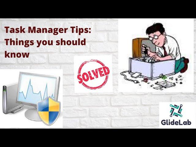 Task Manager Tips and Tricks | How to use Task manager | Optimize your Pc