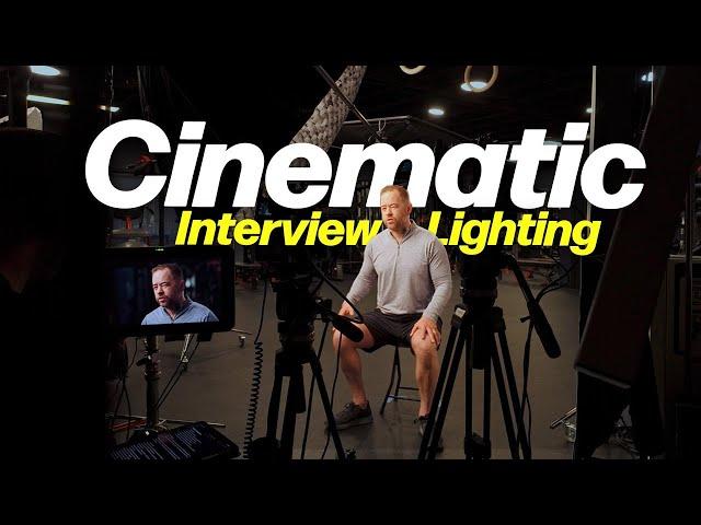 How to Cinematic Interview Lighting