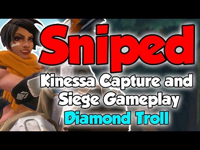 Paladins: Sniped- Kinessa Capture and Siege Gameplay