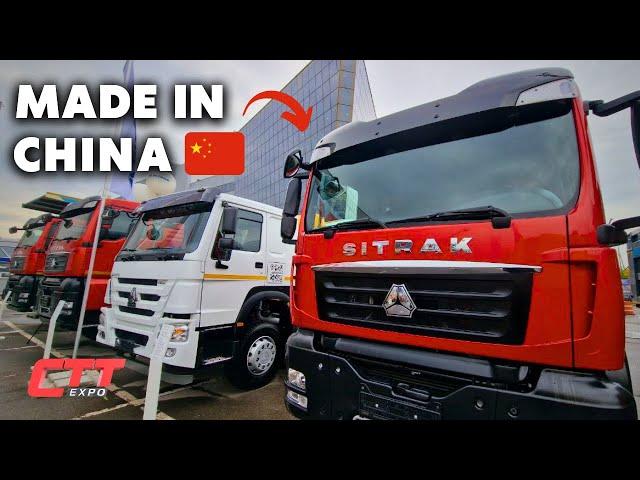 I Went to a Russian (Chinese) TRUCK Expo: CTT Expo