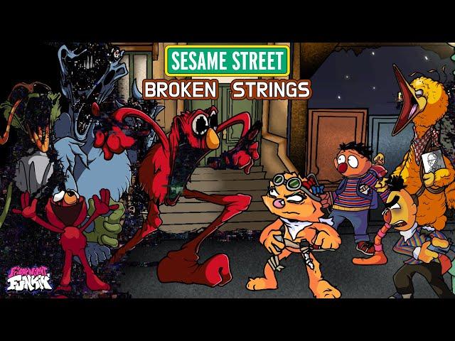 FNF: Vs Pibby Sesame Street // BROKEN STRINGS [BETA] █ Friday Night Funkin' █