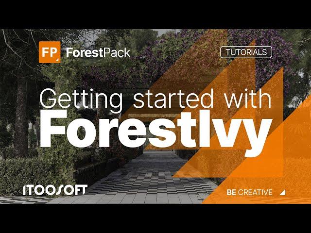 Create climbing plants with ForestIvy for 3ds Max